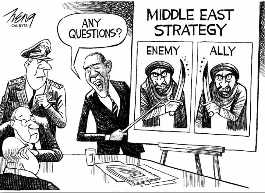 Le complessità strategiche del Medio-Oriente...